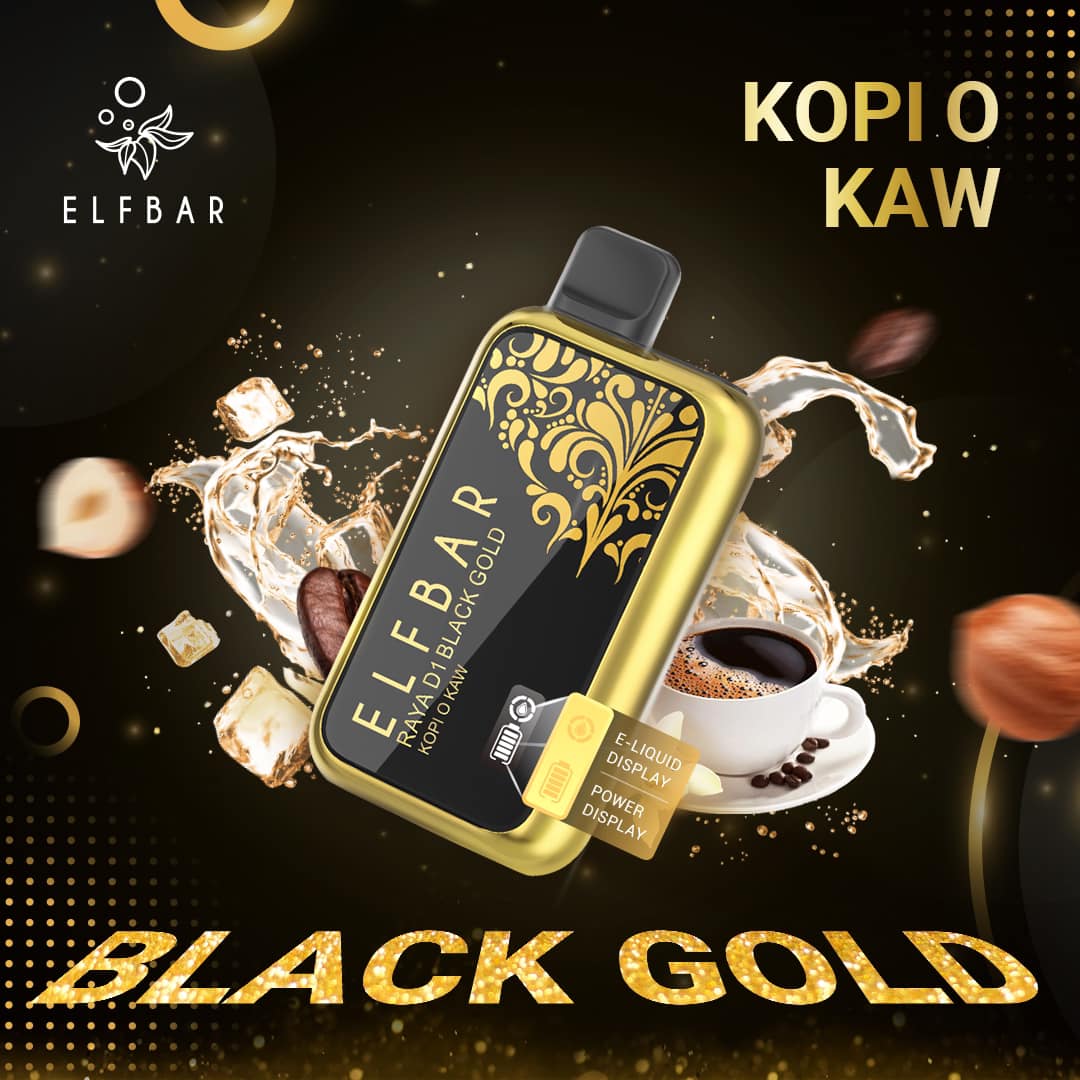 Elf_Bar_Raya_D1_Black_Gold_Kopi_O_Kaw_(SG VAPE COD)