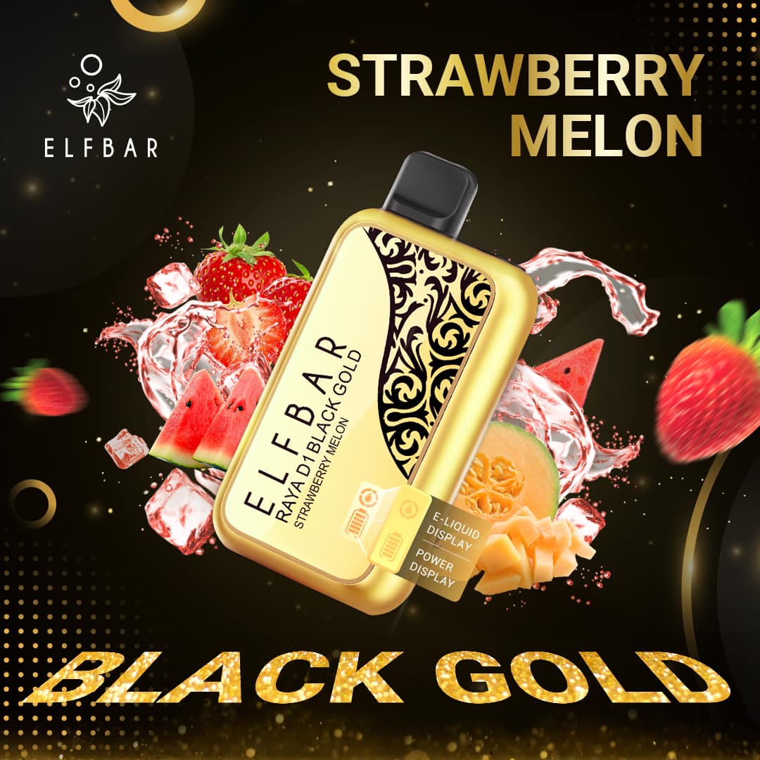 Elf_Bar_Raya_D1_Black_Gold_Strawberry_Melon_(SG VAPE COD)