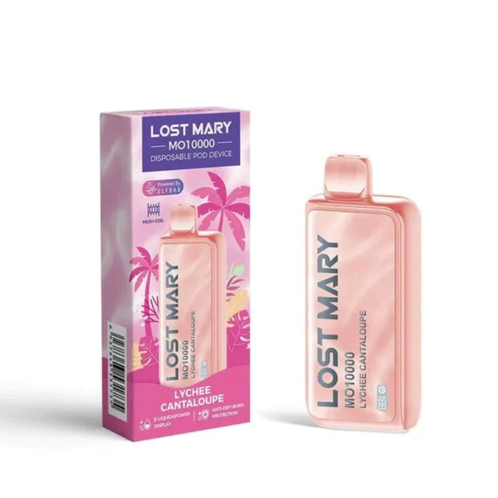 Lost Mary 10000-Lychee Cantaloupe