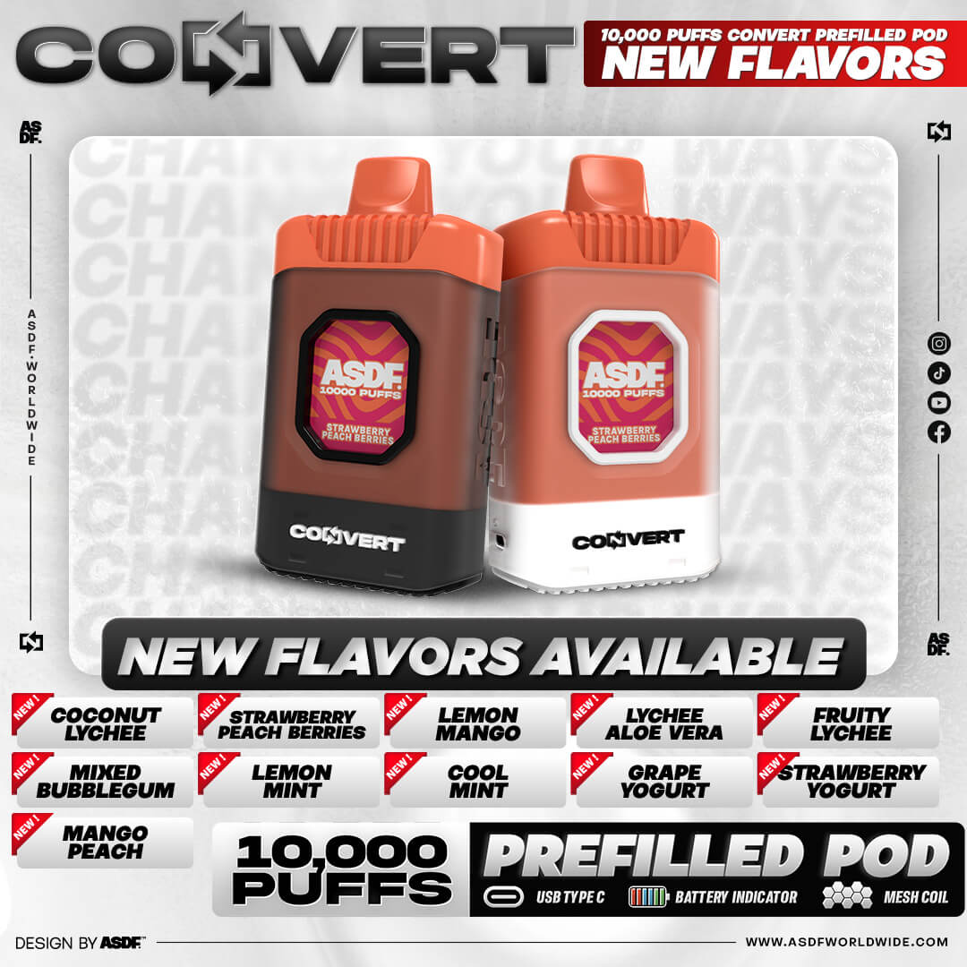 ASDF Convert 10000 Starter Kit-All Flavour